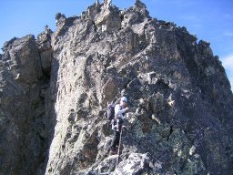 Traversée des petites aiguilles de l&#039;Argentière